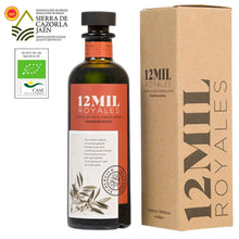 12MIL Royales Olivenöl Variedad Royal, D.O. Sierra de Cazorla Jaén, Bio-zertifiziert, mit Geschenkbox, La Tradición