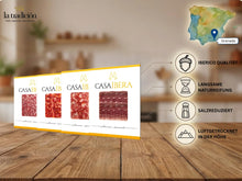 Casa Ibera Auswahl iberischer Wurst- und Schinkenspezialitäten aus Granada mit langsamer Naturreifung.