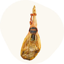 Ganzer Jamón Gran Reserva Duroc Schinken – 30 Monate gereift, traditionell hergestellt in Spanien, mit schwarzem Etikett und Naturreifung.