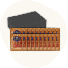 Jamón de Trevélez D.O.P. – fein geschnittener Serrano-Schinken aus den Alpujarras, 20 Aufschnittpackungen in eleganter Geschenkbox von La Tradición.