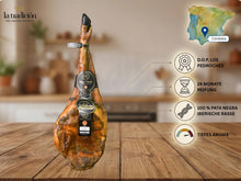 Ganze Paleta Ibérica Bellota 100% Pata Negra aus Córdoba mit D.O.P. Los Pedroches und 24 Monaten Reifung.