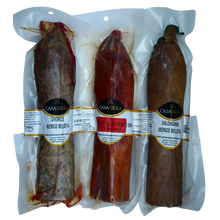 Iberico Aufschnitt Set von Casa Ibera mit Chorizo Salchichon und Lomo de Bellota
