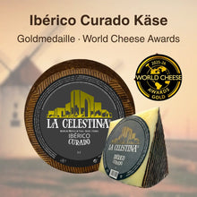 Ibérico Curado Käse La Celestina von Quesos Corcuera, 6 Monate gereift, Gold World Cheese Awards 2026, La Tradición
