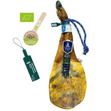 Paleta de Cebo Campo Ibérico 50% Raza Ibérica von Jamones de Júviles – Bio-zertifiziert, ohne Salzzusatz, Naturreifung in der Sierra Nevada, aus Granada