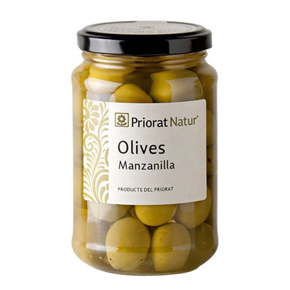 Manzanilla-Oliven von Priorat Natur, eingelegt nach Familienrezept aus dem Priorat – La Tradición