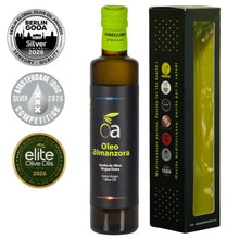 Oleo Almanzora Arbequina Premium Olivenöl mit Geschenkverpackung, preisgekrönt bei Berlin GOOA und Amsterdam IOOC, La Tradición